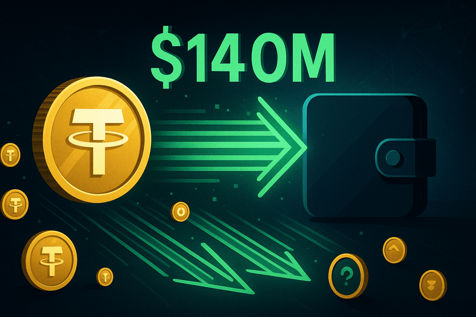 Over $140 Million in USDT Moved from OKX to Unknown Wallet