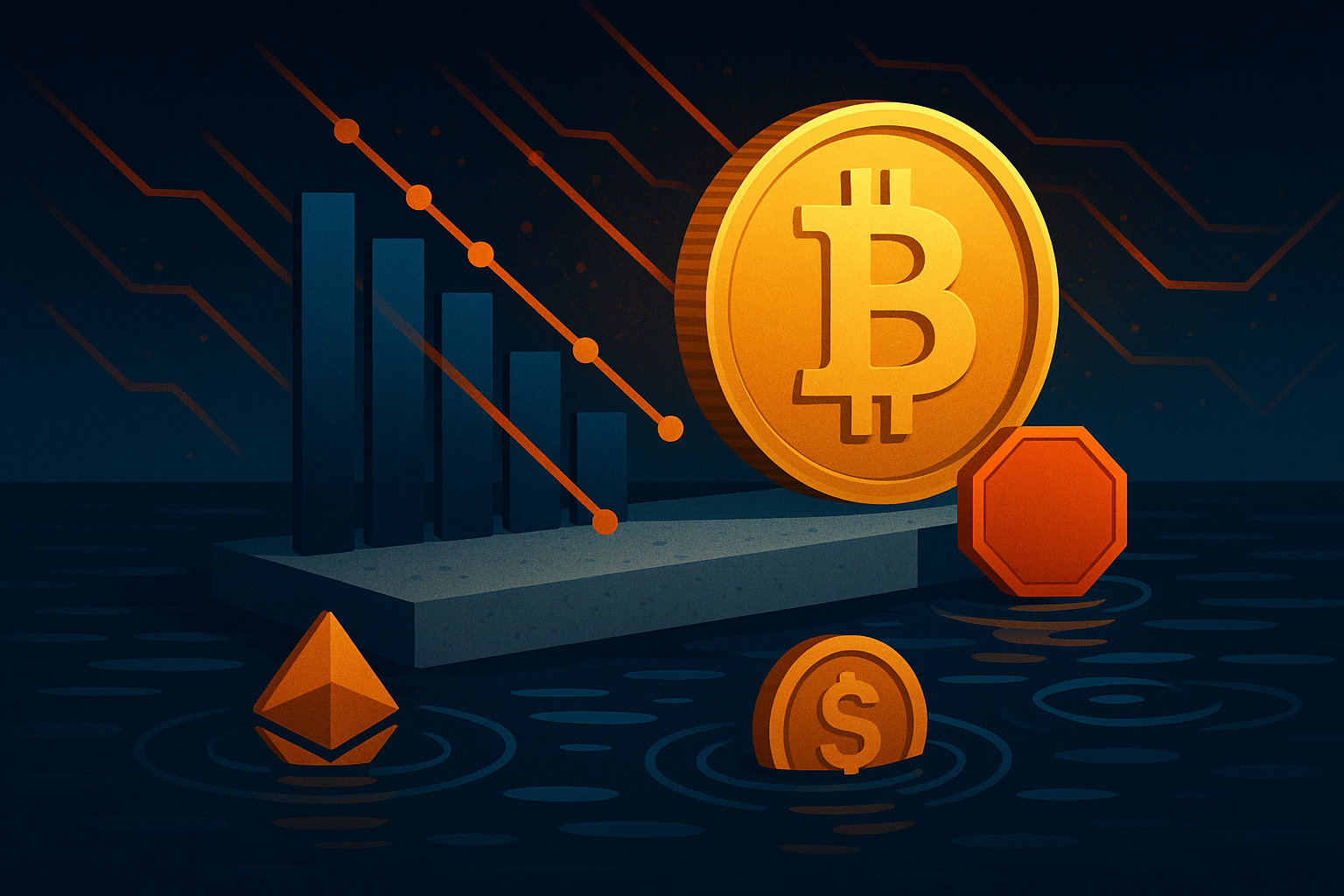 Crypto Markets See Liquidity Stagnation as Capital Inflows Slow Across Key Channels