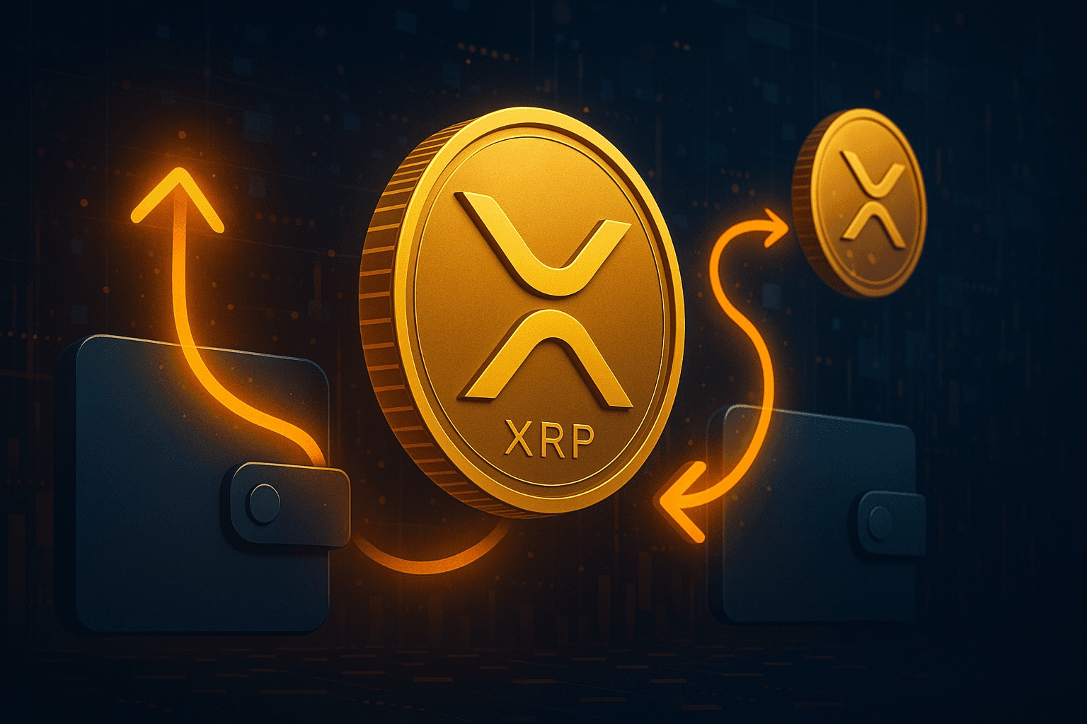 Over $280 Million in XRP Moved Between Unknown Wallets