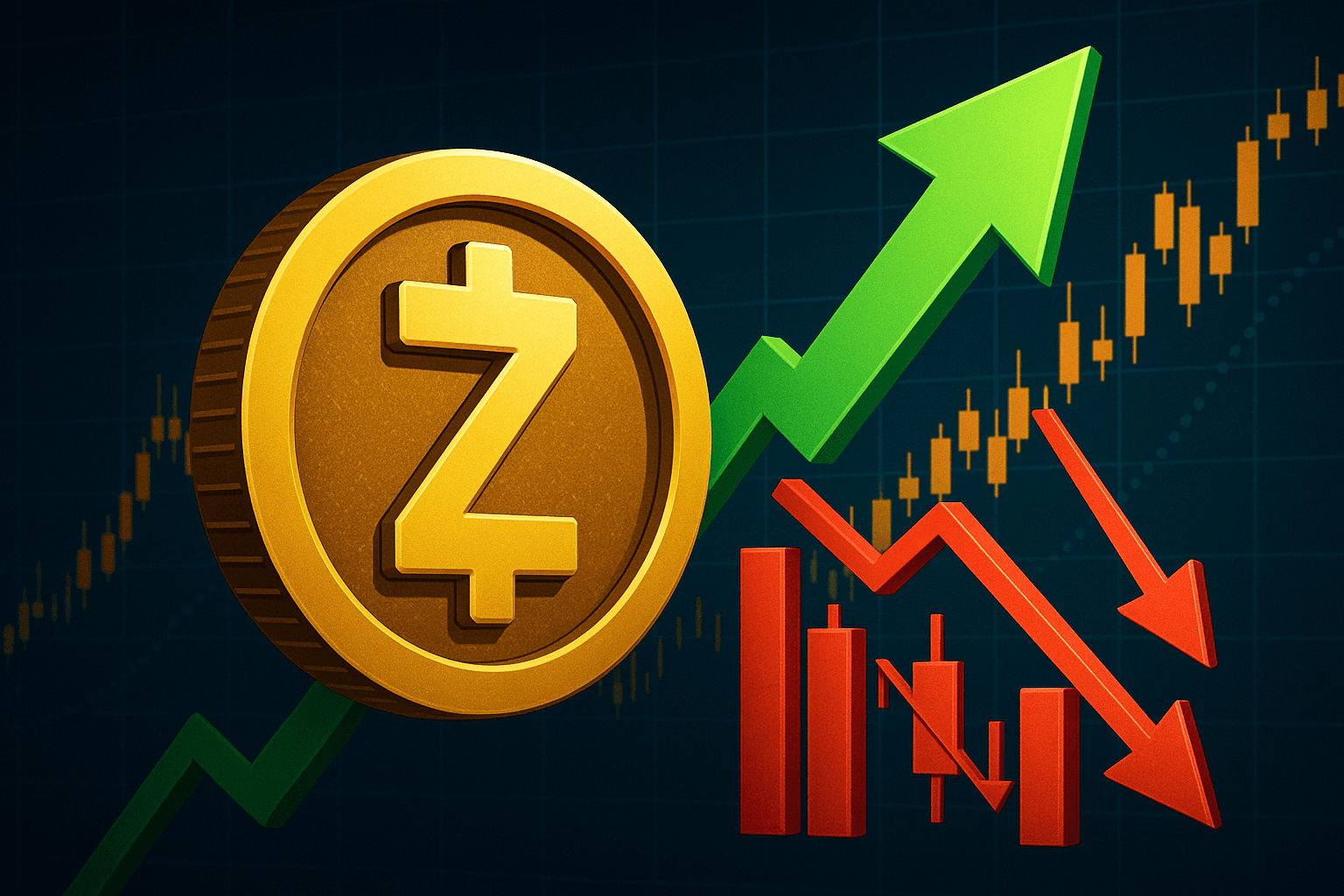 Zcash が15%急騰し586ドルに、Hyperliquidで大規模なショート損失を引き起こす