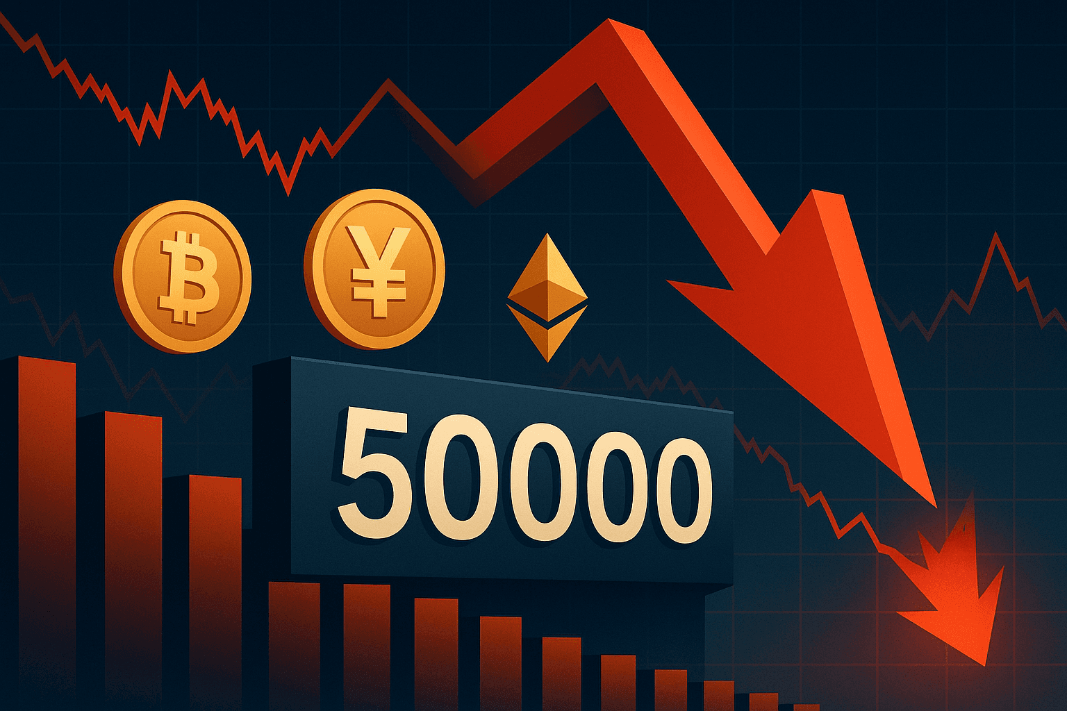 Nikkei Index Falls Below 50,000 After Sharp 1,000-Point Drop