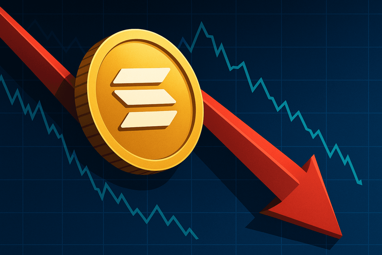 SOL Falls Below $150 Amid 5% Daily Decline