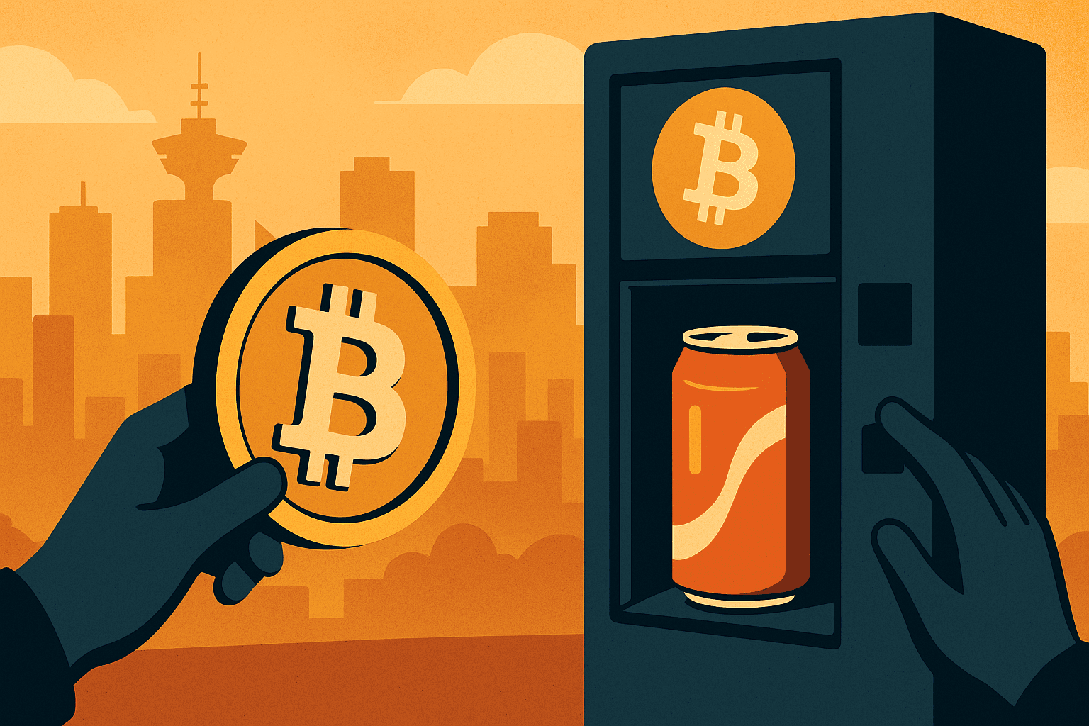 Vancouver Mayor Purchases Soda Using Bitcoin