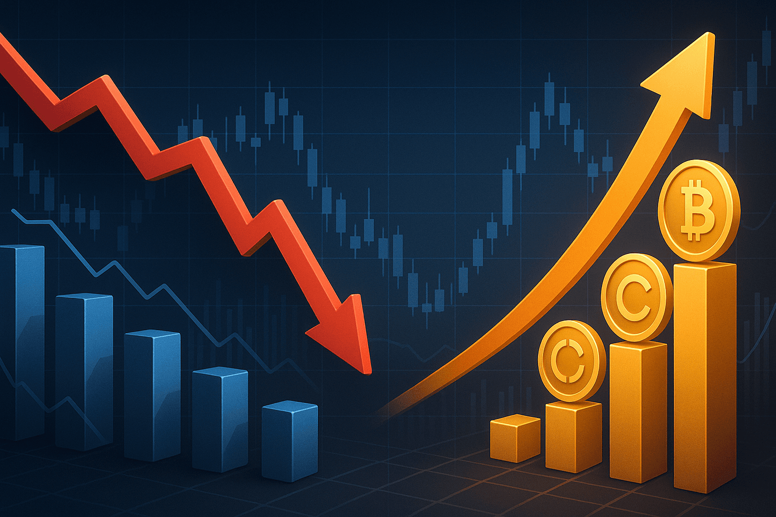 US Equities End Mixed as Crypto-Linked Stocks Post Gains