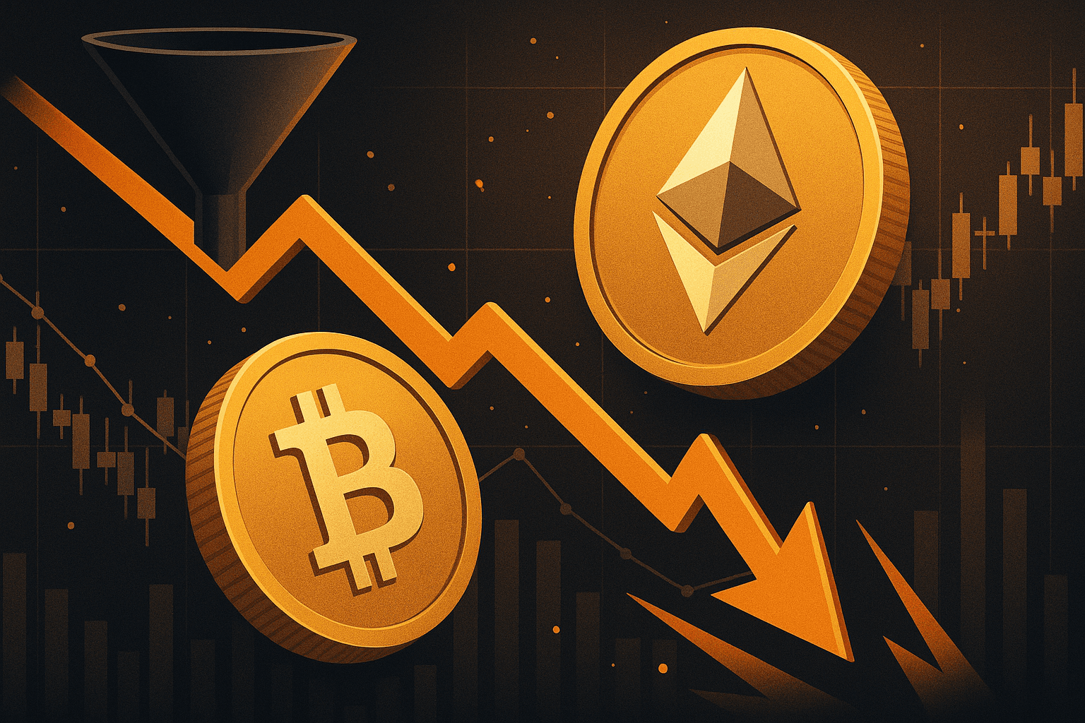 Ethereum and Bitcoin See $508M Weekly ETF Outflows, Third Largest on Record
