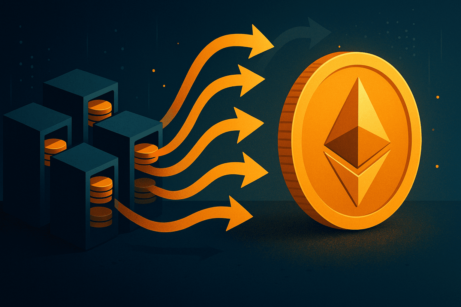 Nearly 291,000 ETH Withdrawn from Centralized Exchanges in One Week