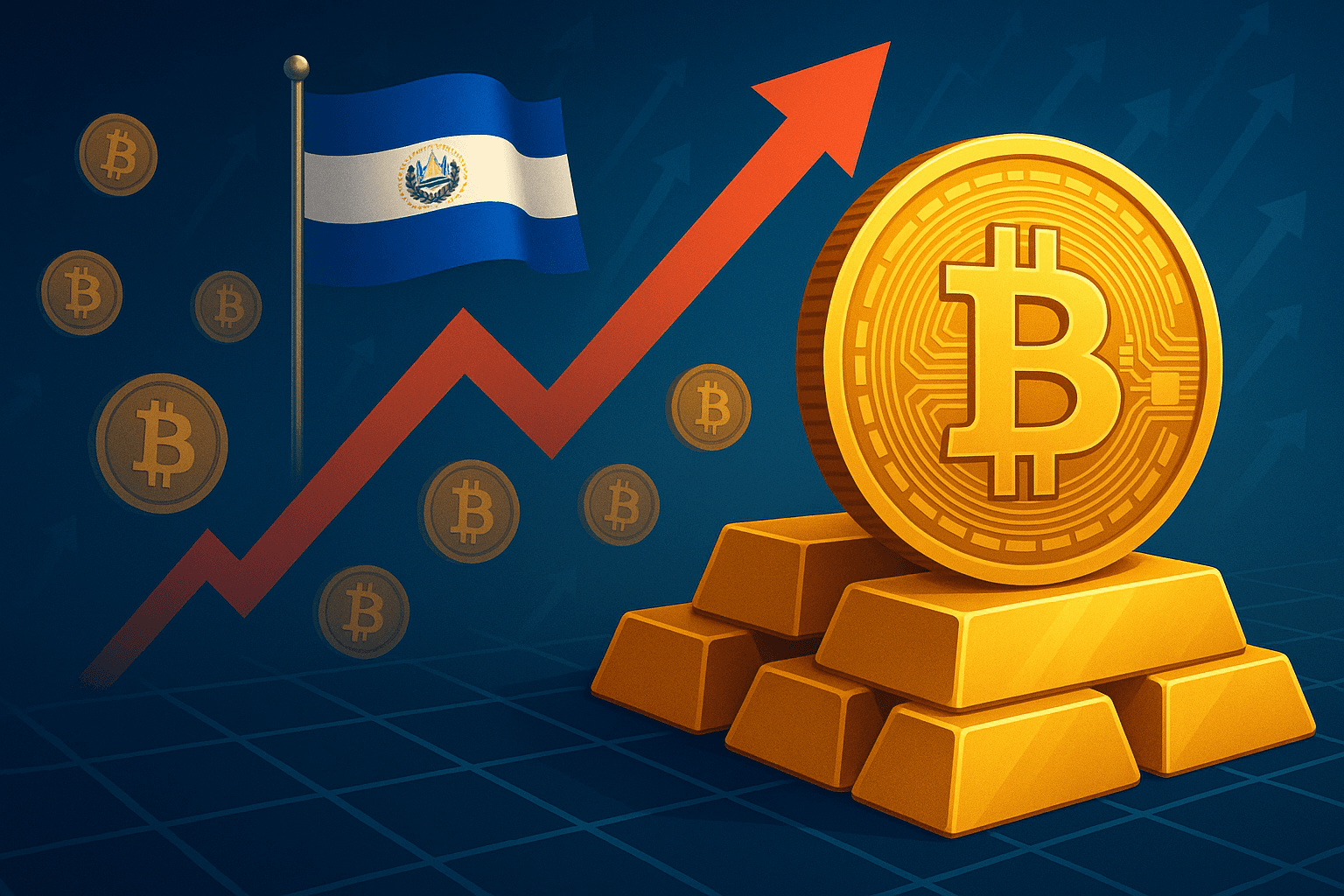 El Salvador Adds 8 Bitcoins, Total Holdings Reach $649 Million