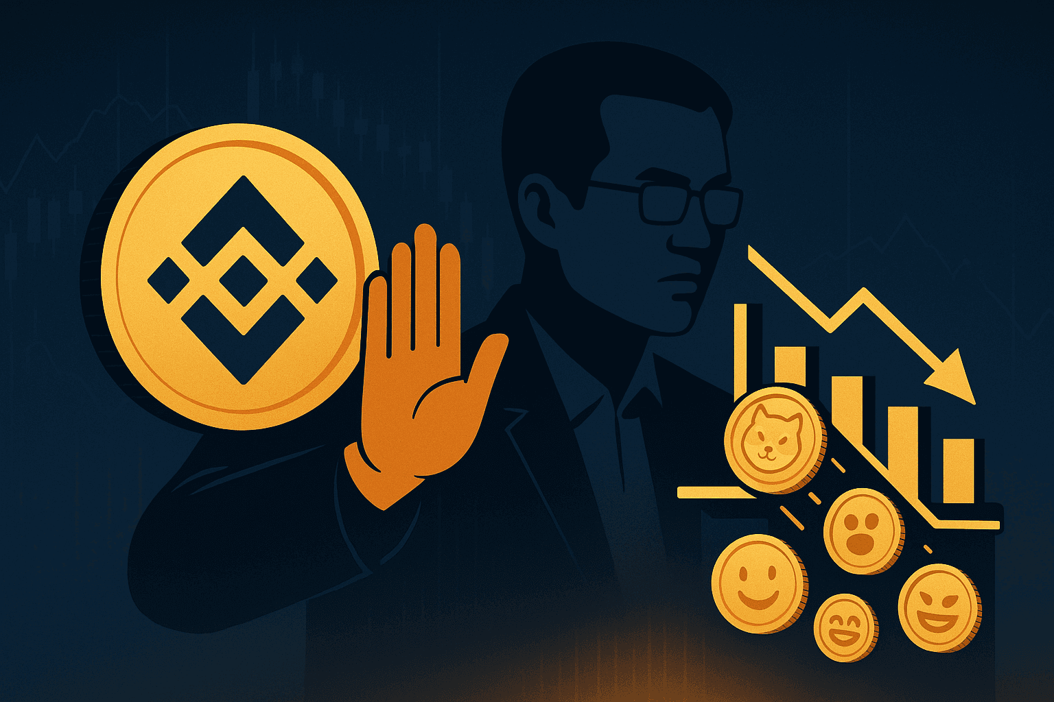 Binance Founder CZ Warns of Possible Meme Coin Market Sales