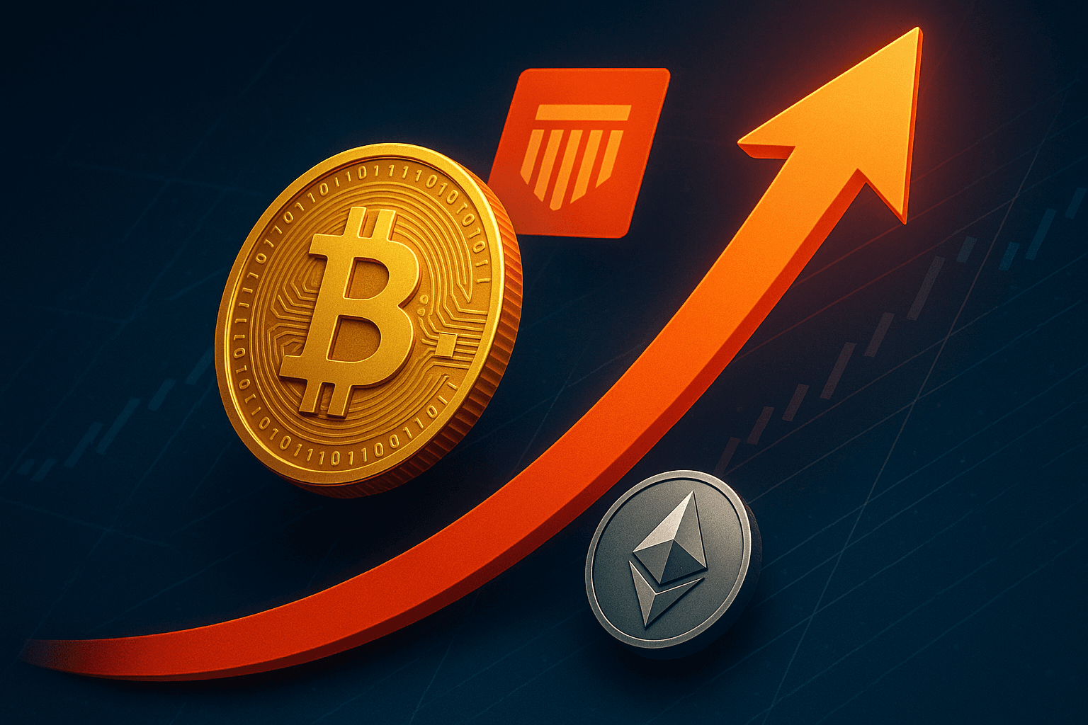 Bitcoin and Ethereum Surge Following Trump’s Tariff Rebate Proposal