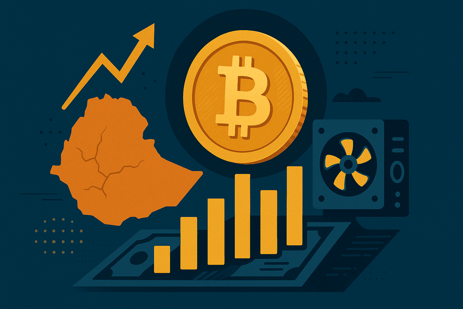 Ethiopia’s Bitcoin Mining Generates $82 Million in Three Months