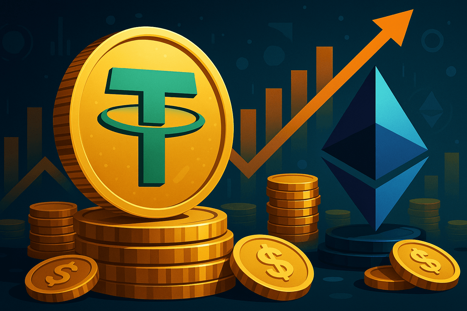 Tether Mints $1 Billion USDT on Ethereum Amid Stablecoin Surge