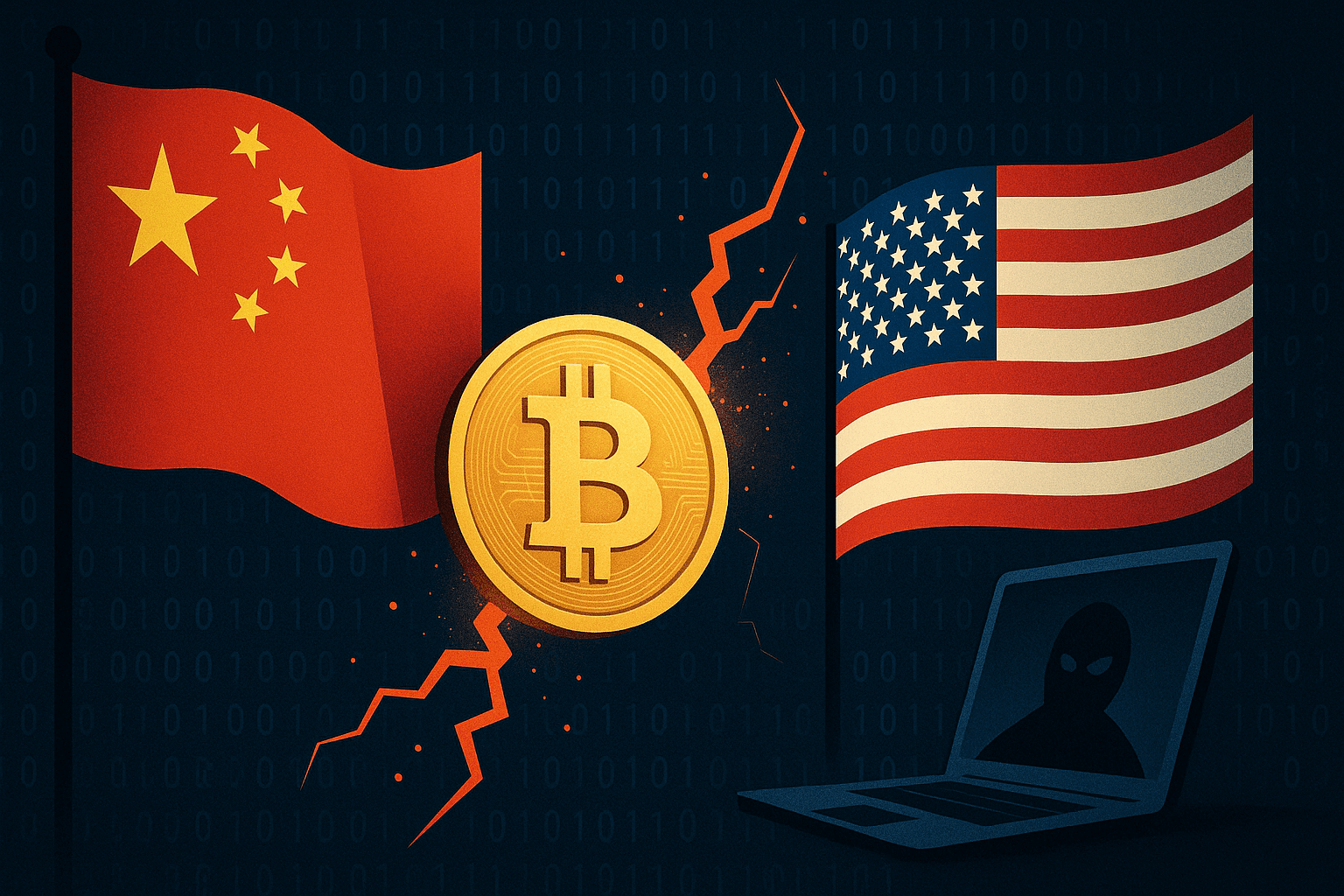China Accuses U.S. of ¥20 Trillion Bitcoin Theft in Rubian Hack