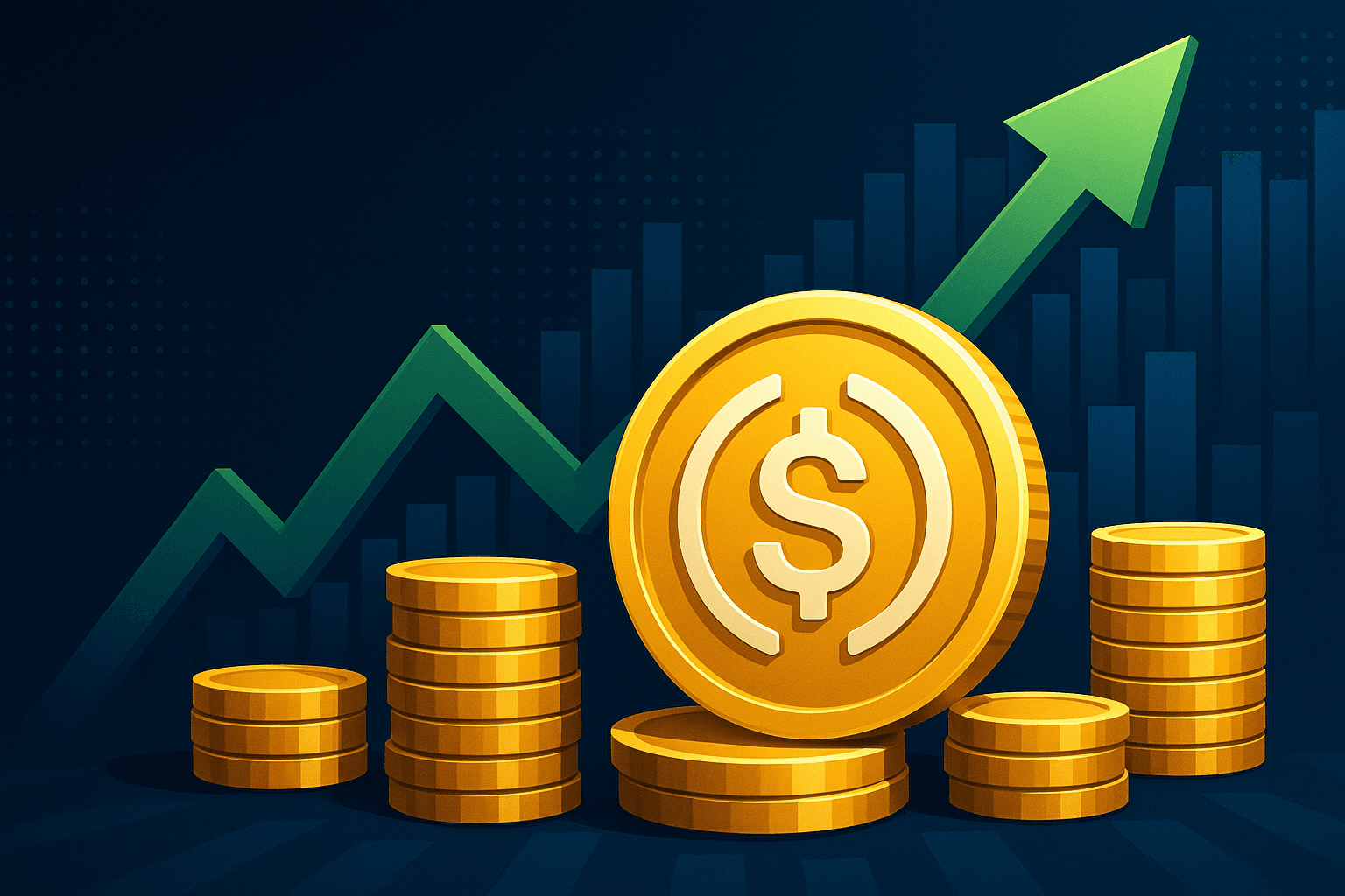 Circleが737億ドルのUSDC流通量を報告、利益が202%急増