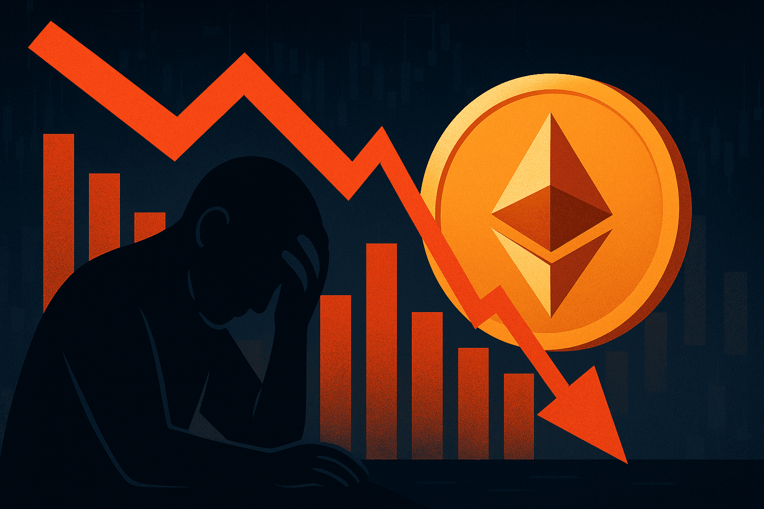 ETH価格下落後、Machi Huangが1750万ドルの損失