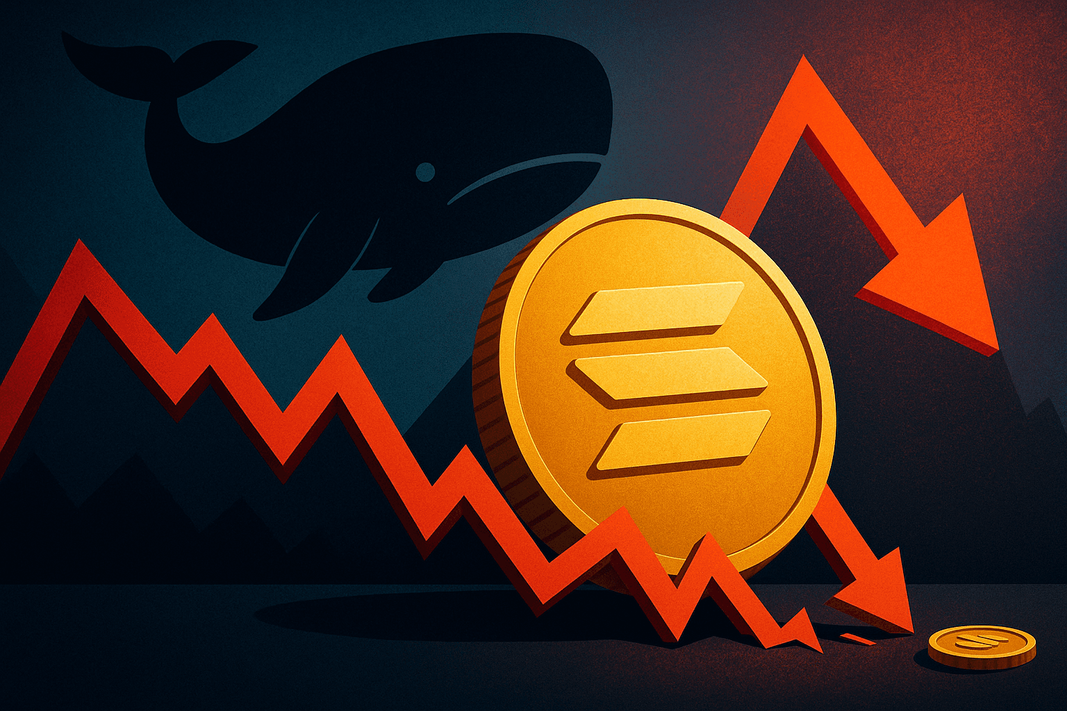 Crypto Whale Sells 60,001 SOL at $3.3 Million Loss