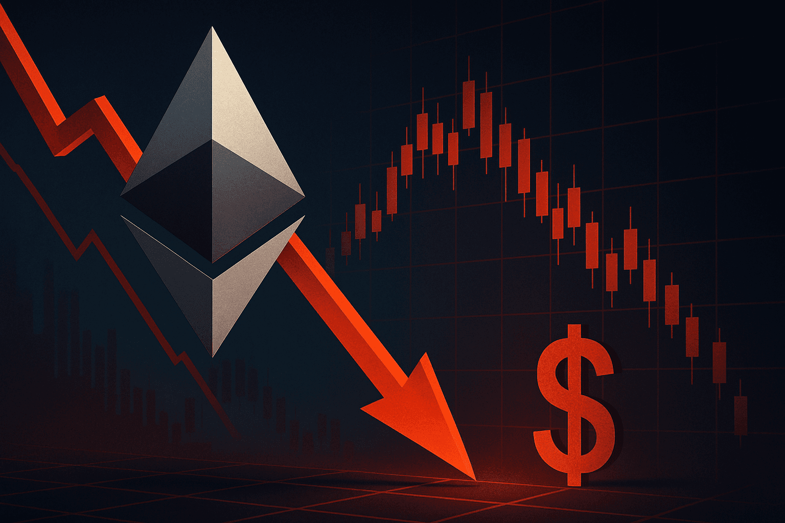 Ethereum Falls 10% as Long-Term Holders Accelerate Selling