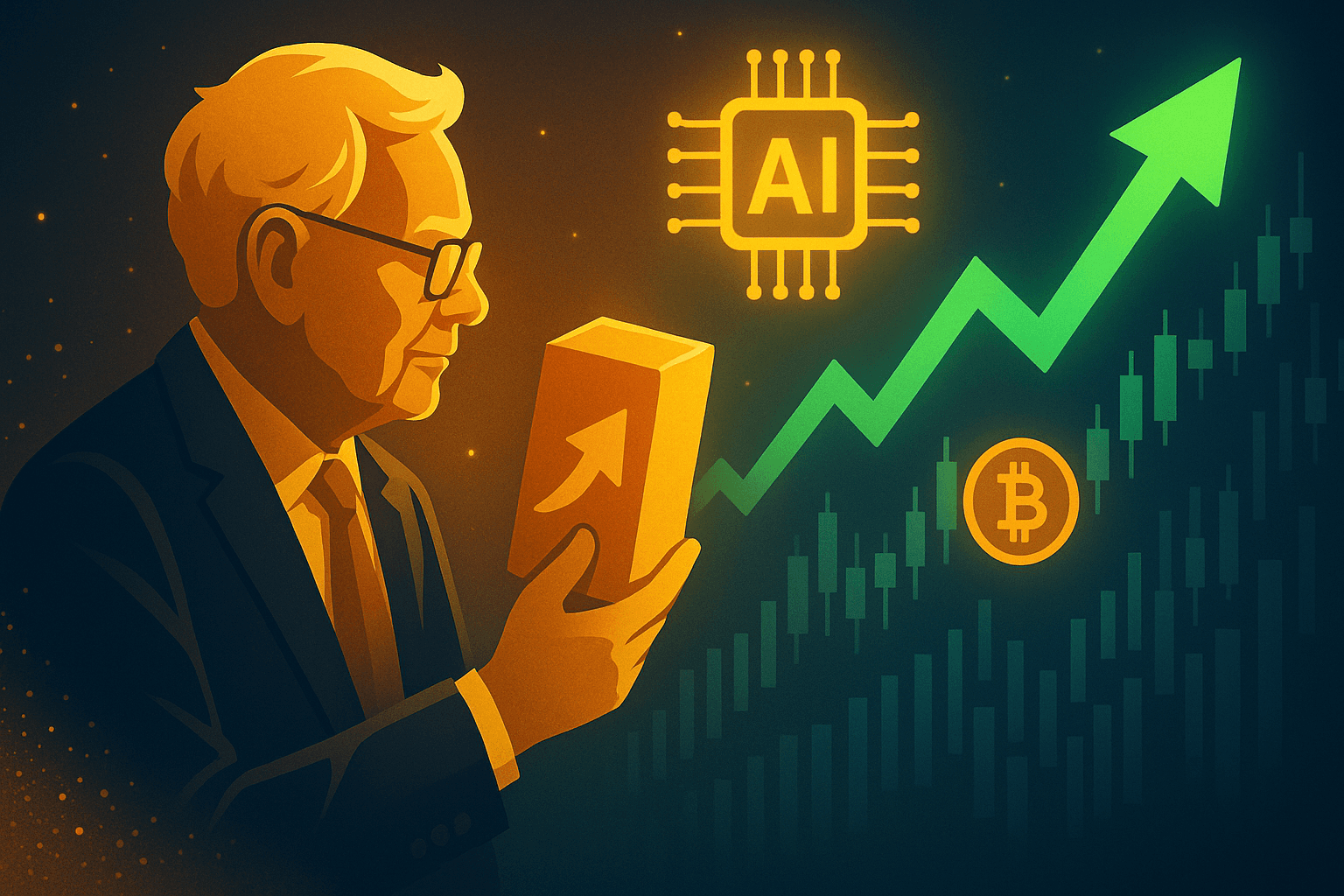 沃伦·巴菲特收购Alphabet股份,人工智能市场强劲增长