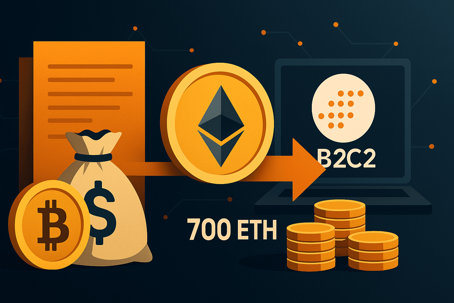 BitMEX共同創業者アーサー・ヘイズ、700 ETHをB2C2グループに送金