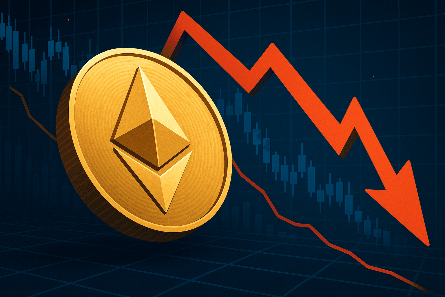 ETH Price Drops Below $3,000 on OKX Exchange