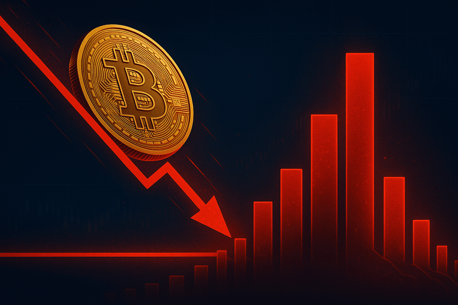 ビットコインが8万5000ドル下回る、2022年の仮想通貨冬以来最悪の月次下落