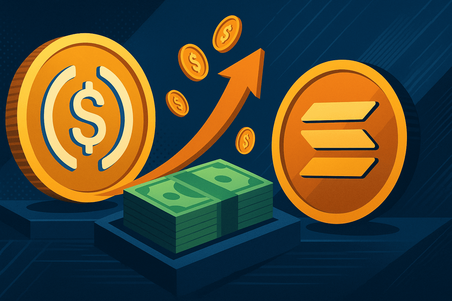 LIBRAチーム、1700万ドル相当のUSDCで12万7000SOL以上を取得