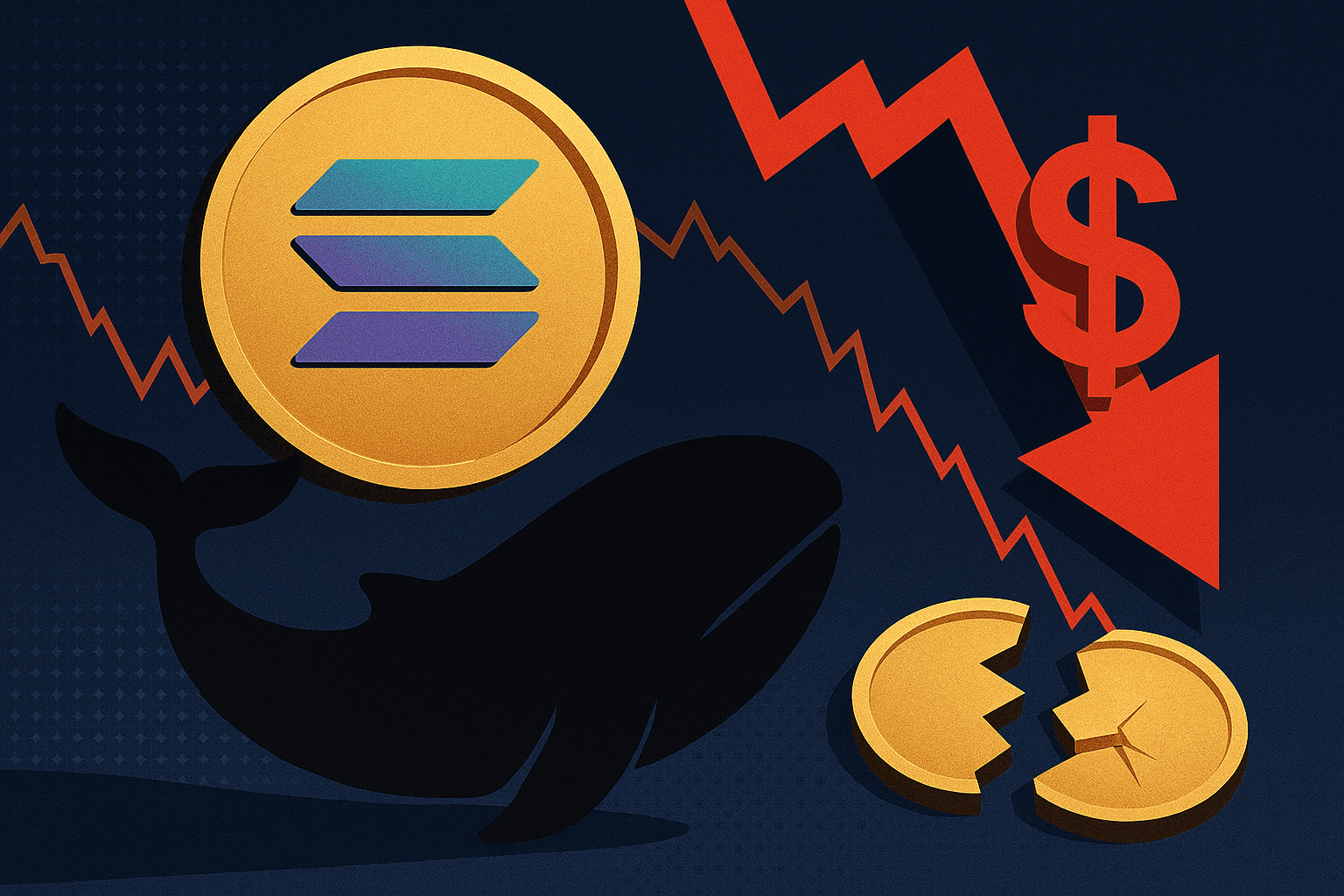 Crypto Whale Sells 32,195 SOL at a $2.04M Loss After 10 Months of Staking