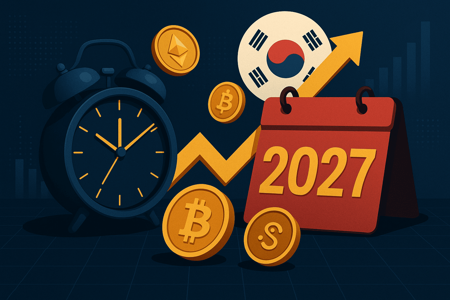 South Korea’s Crypto Tax Implementation Could Be Delayed to 2027