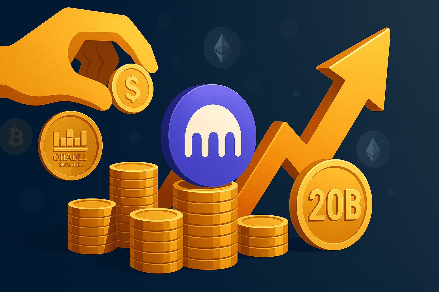 Kraken Secures $200 Million Investment from Citadel Securities at $20 Billion Valuation