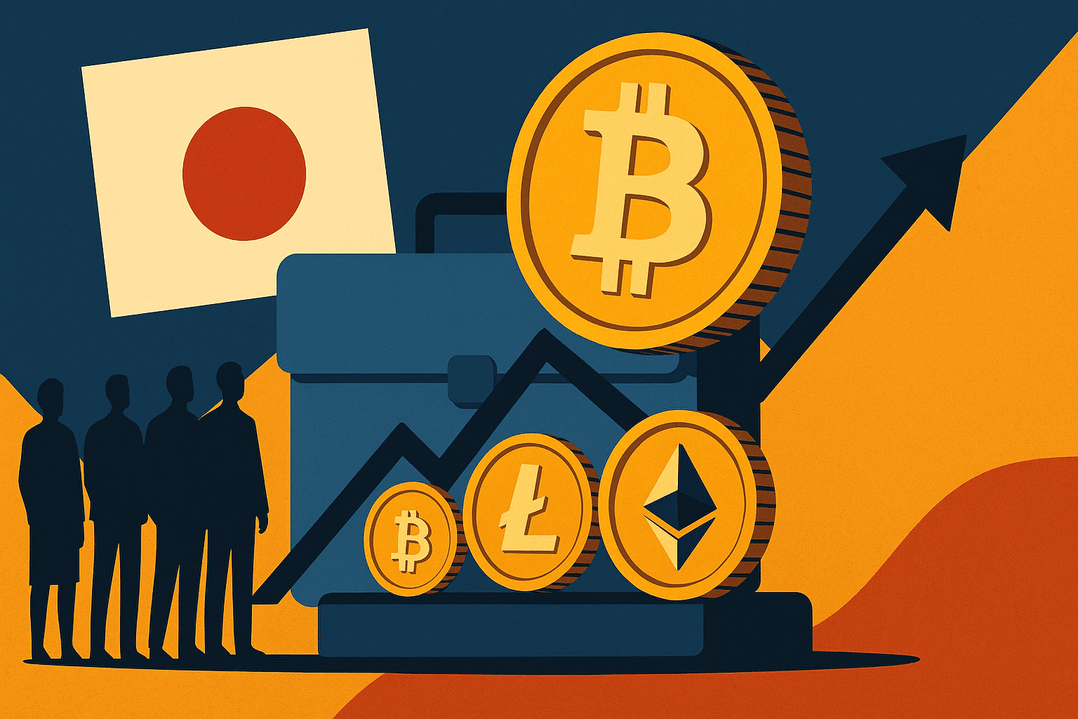 Six Japanese Asset Managers Explore Cryptocurrency Investment Trusts