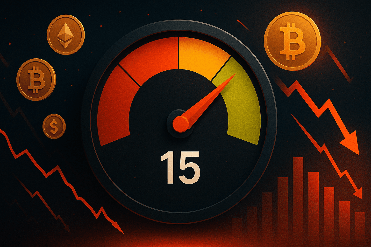 Crypto Fear and Greed Index Rises to 22 as Market Anxiety Eases Slightly