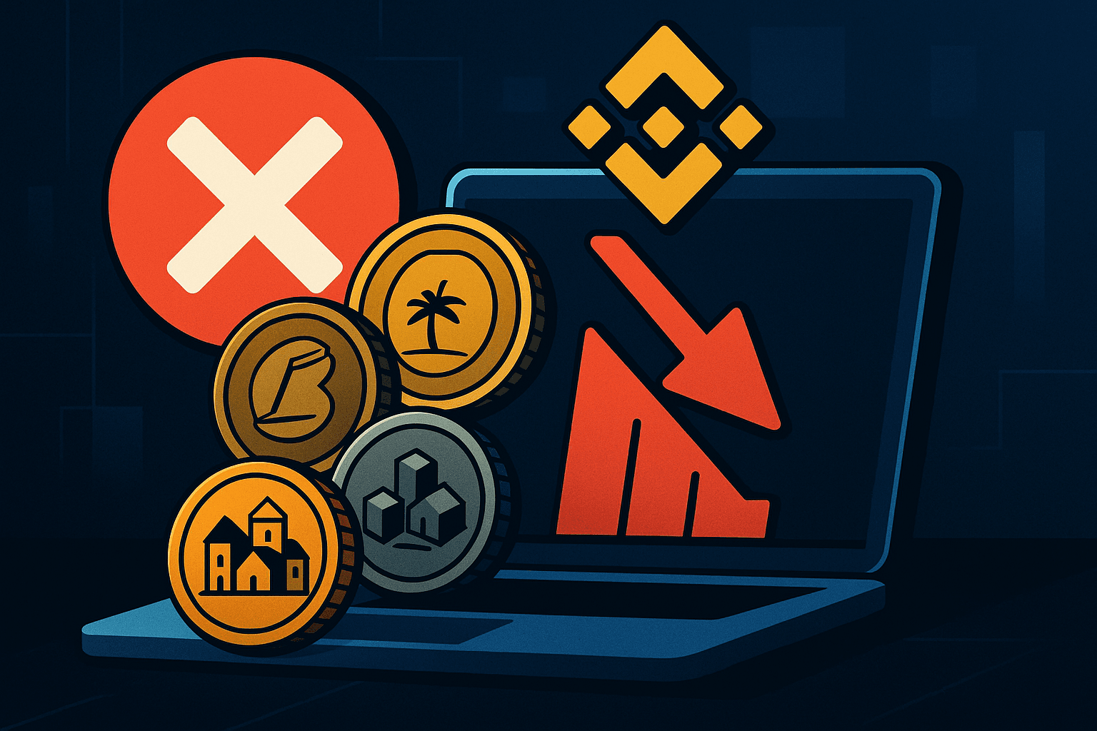 Binance to Remove Four Spot Trading Pairs on November 28, 2025