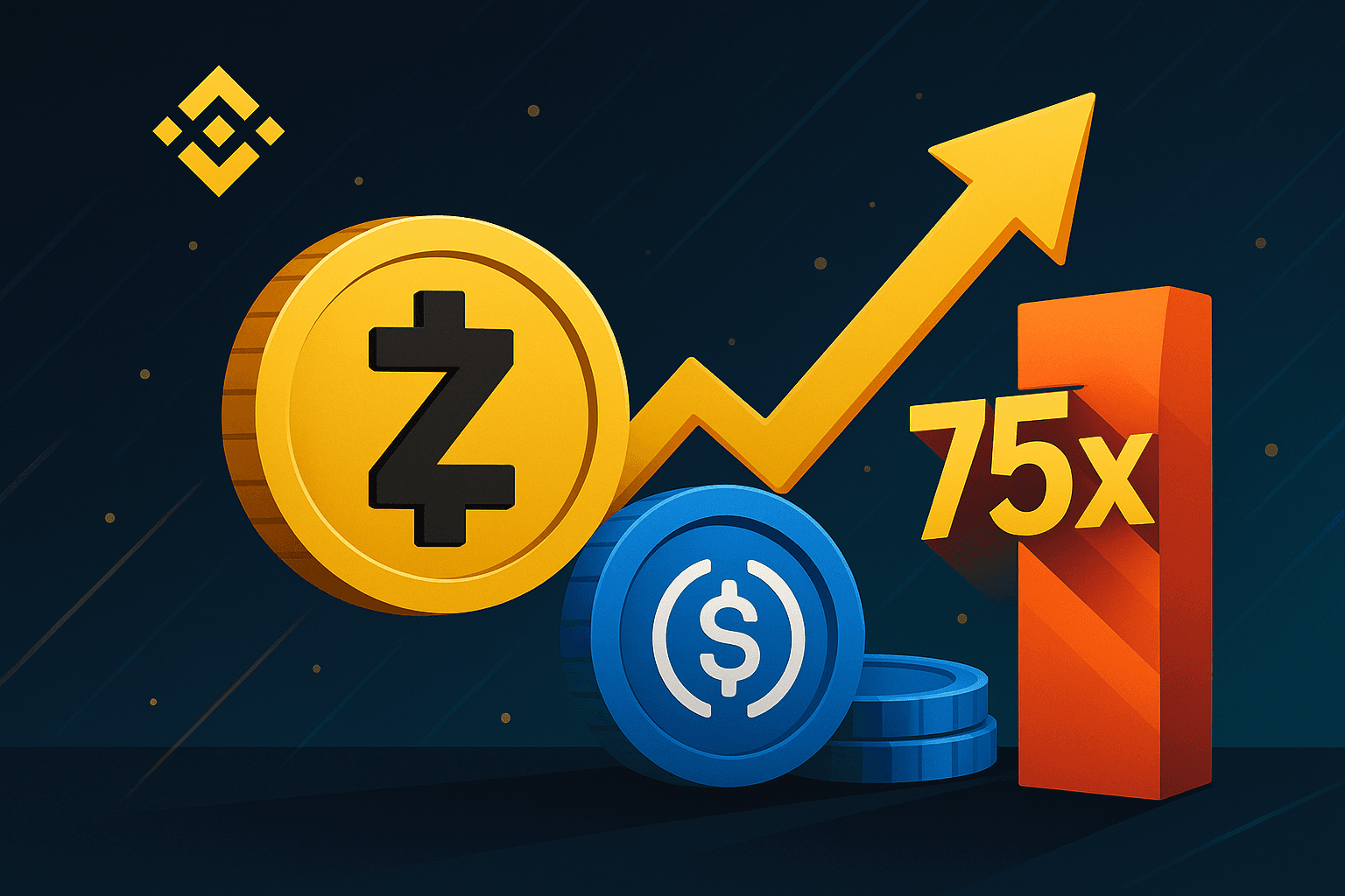 Binance Futures to Launch ZECUSDC Perpetual Contracts with 75x Leverage
