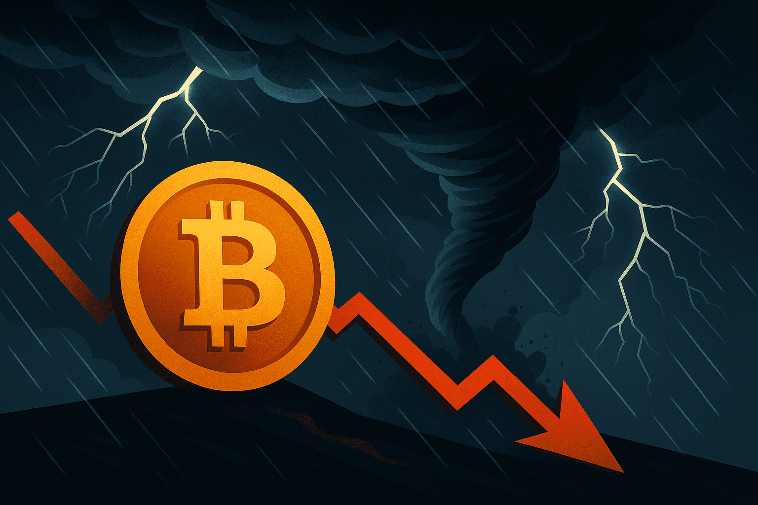 Bitcoin’s Official X Account Posts Storm-Chasing Content During Price Drop