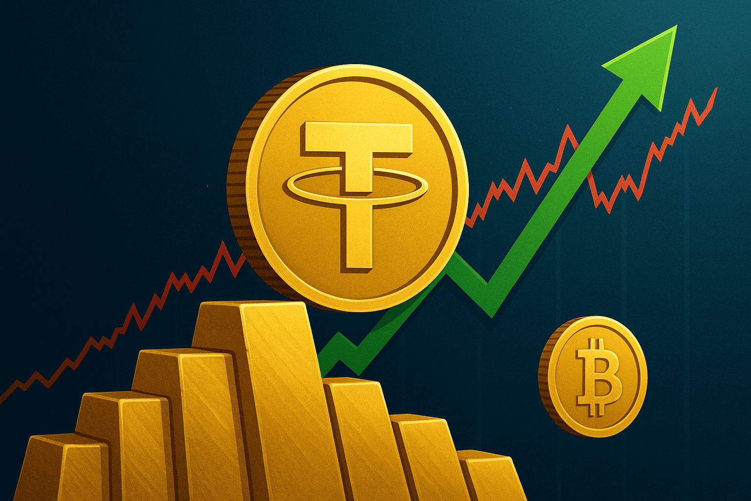 Jefferies Identifies Tether as Major Driver of 2025 Gold Rally