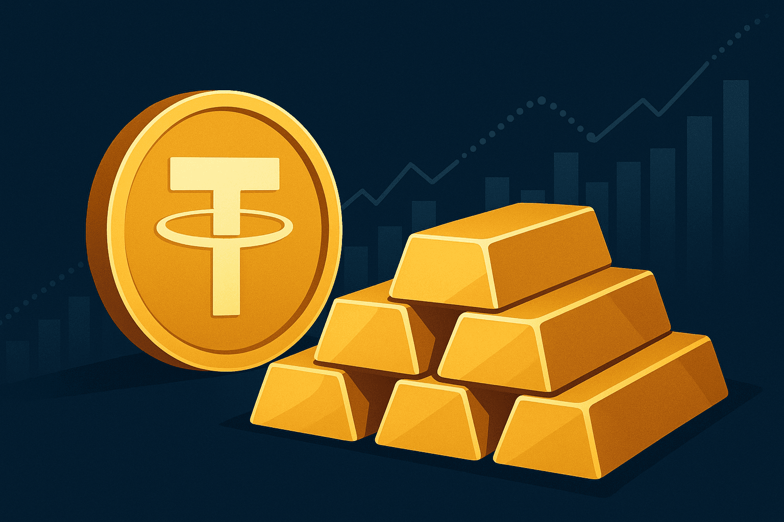 Tether’s Gold Reserves Rise to 116 Tons, Matching Small Central Banks