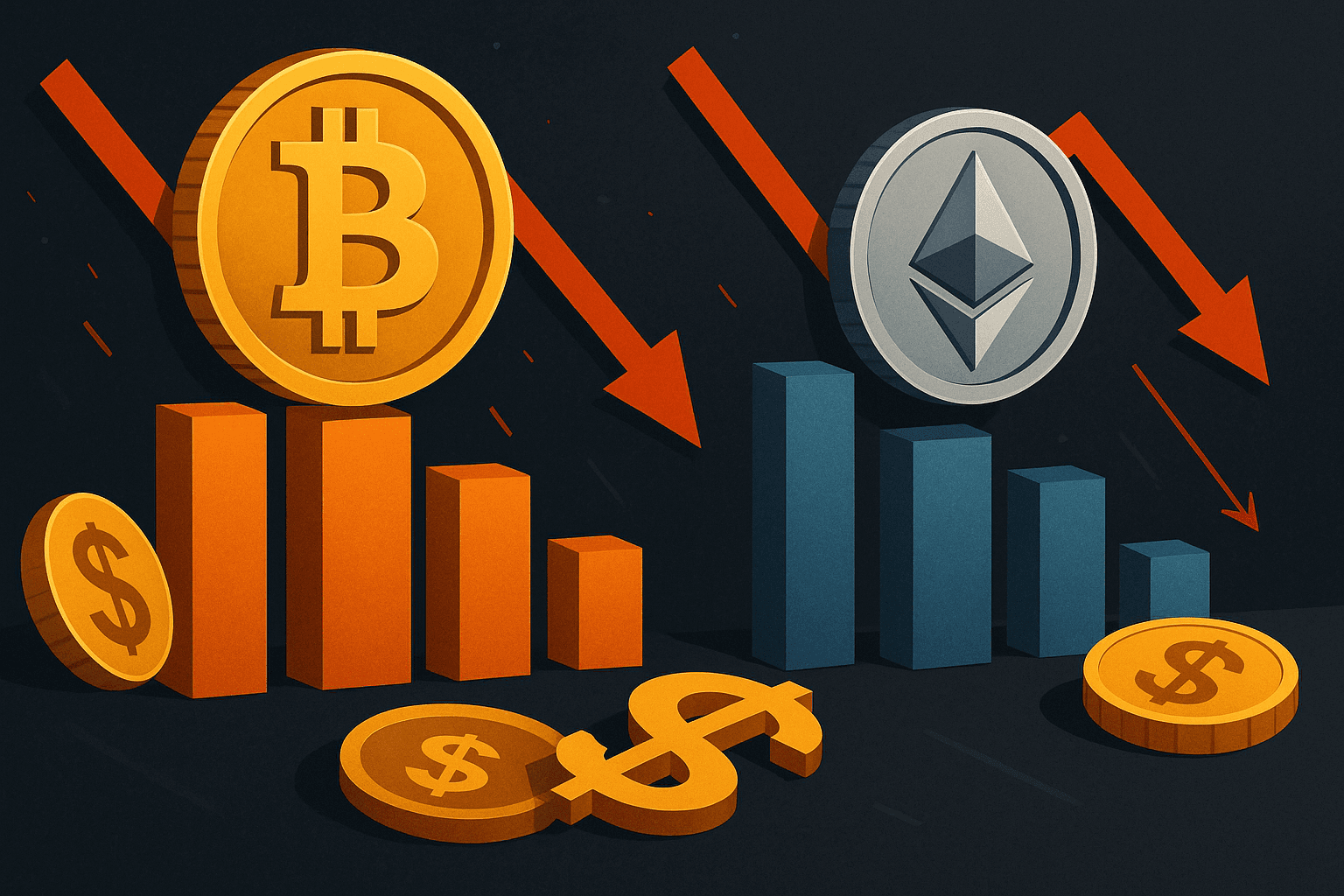 Bitcoin and Ethereum Spot ETFs See Record Monthly Outflows as Solana and XRP ETFs Gain Traction