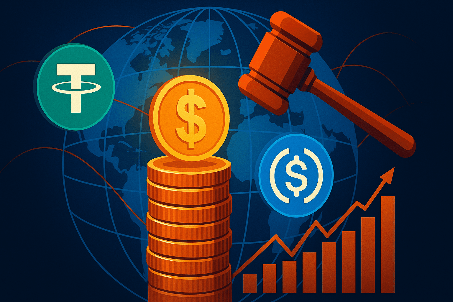 ECB Reports Stablecoin Market Cap Exceeds $280B, Urges Global Regulation