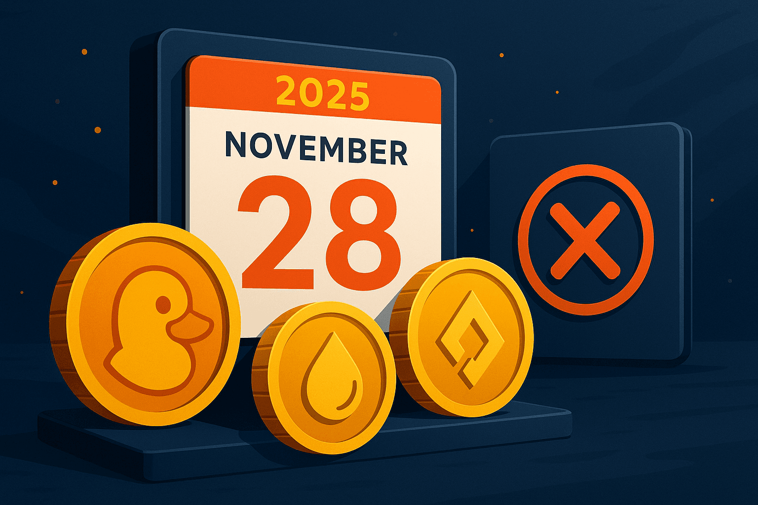 Binance to Close and Delist Three Perpetual Contracts on November 28, 2025