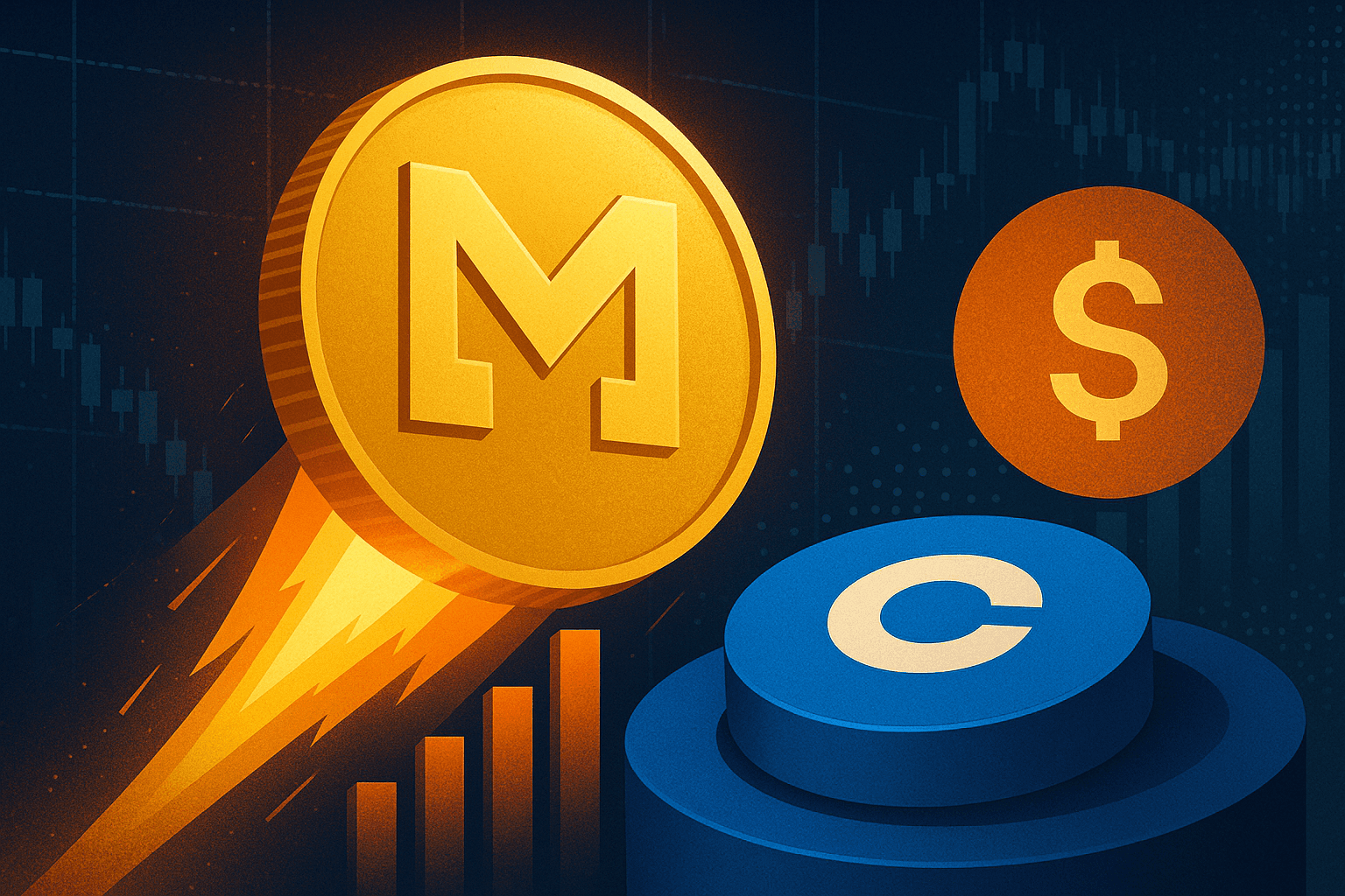 MON Launches on Coinbase at $0.02417 With $262M Market Cap