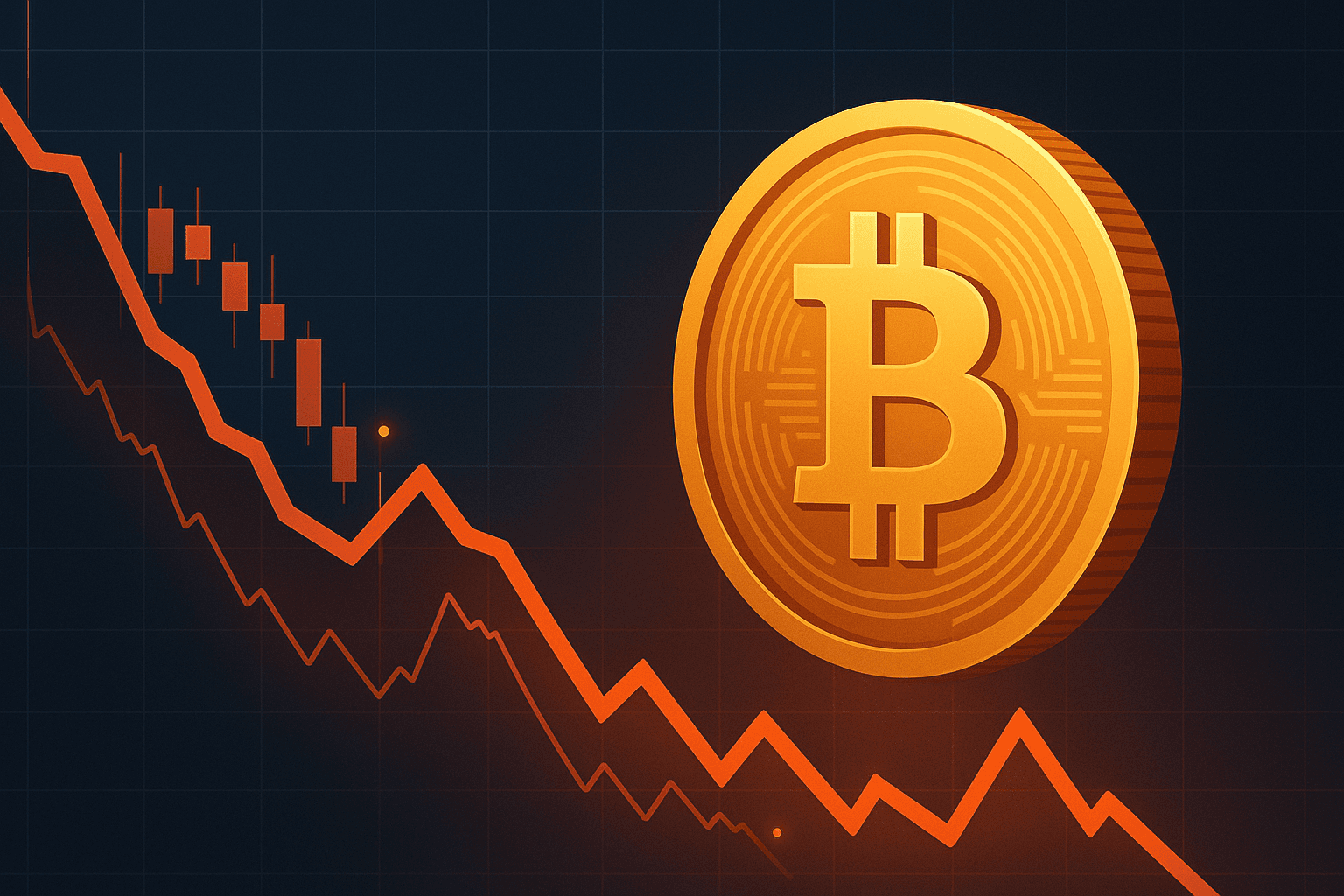 ビットコインが日次2.2%下落で88,000ドルを下回る