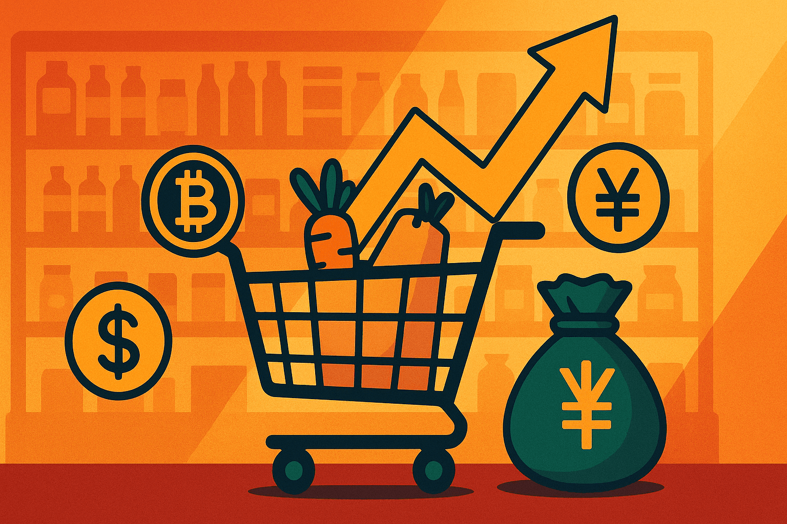 Japan Supermarket Sales Rise 2.7% in October Amid Strong Frugality Trend