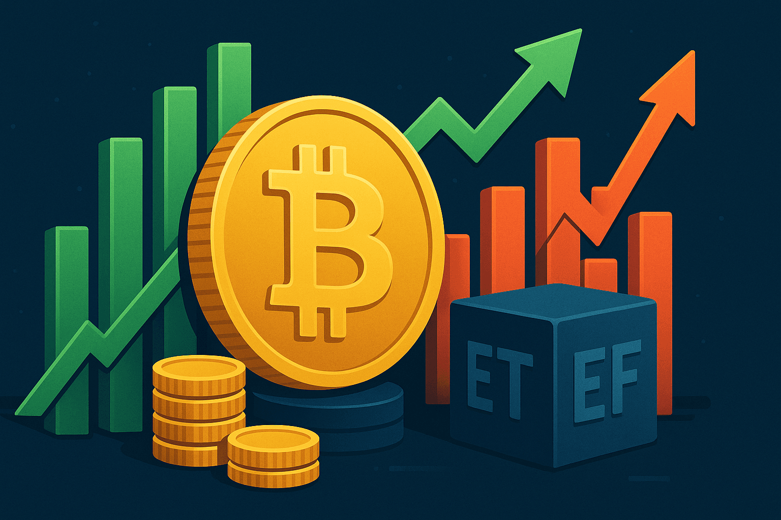 Bitcoin and Ethereum Spot ETFs Show Diverging Flows in Early December