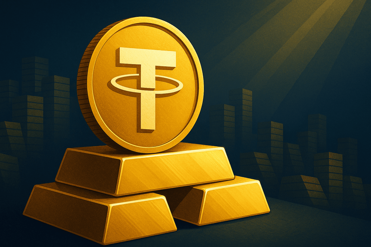 Tether Becomes Largest Non-Central-Bank Gold Holder With 116 Tonnes