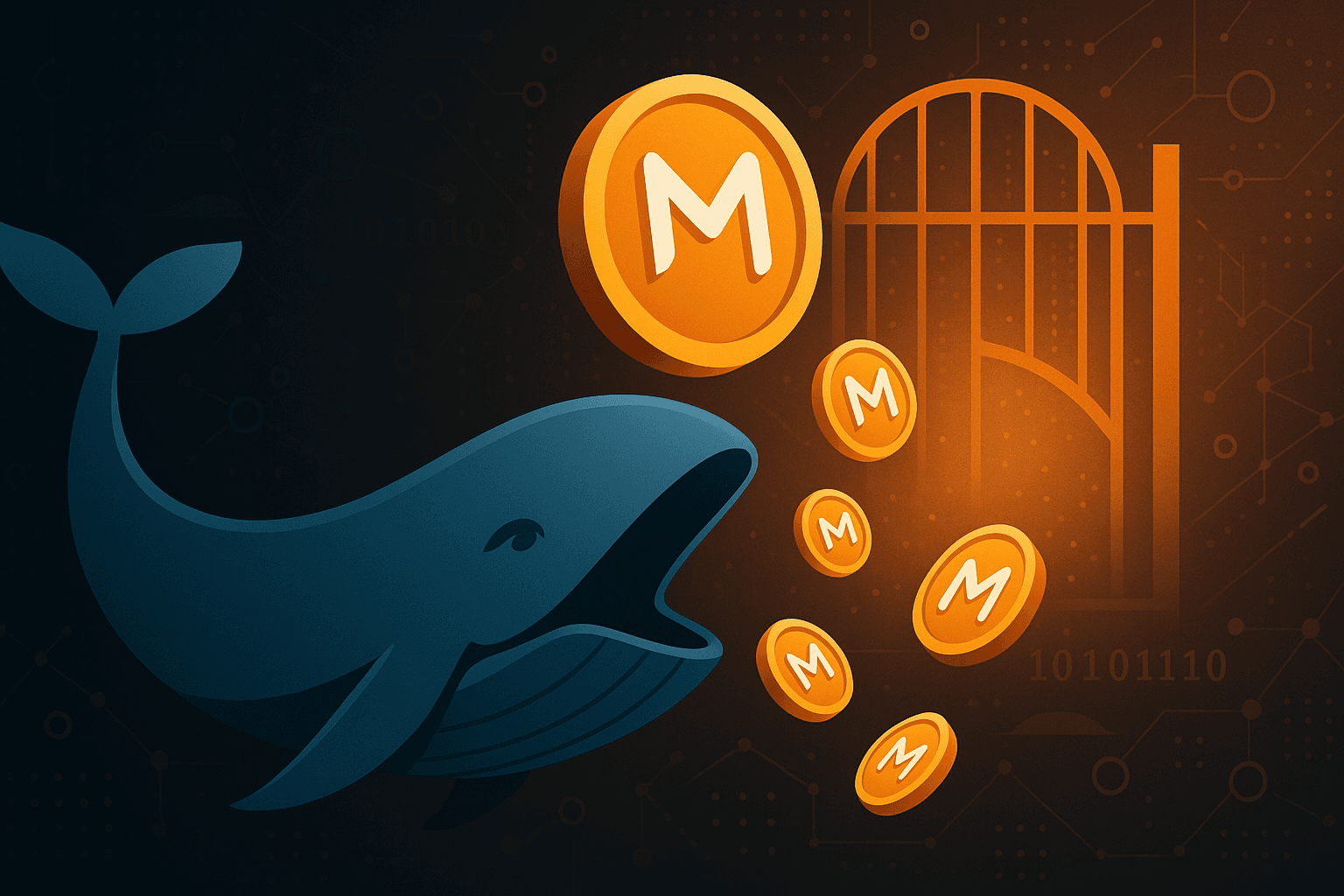 Whale Withdraws $3 Million Worth of MON Tokens from Gate.io