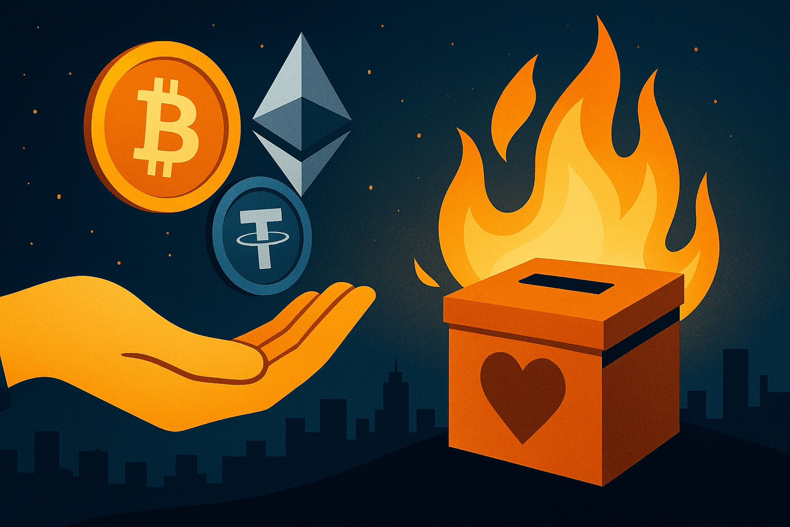 Animoca Brands, Cobo, and Crypto.com Join Efforts in Crypto Charity Drive for Hong Kong Fire Relief