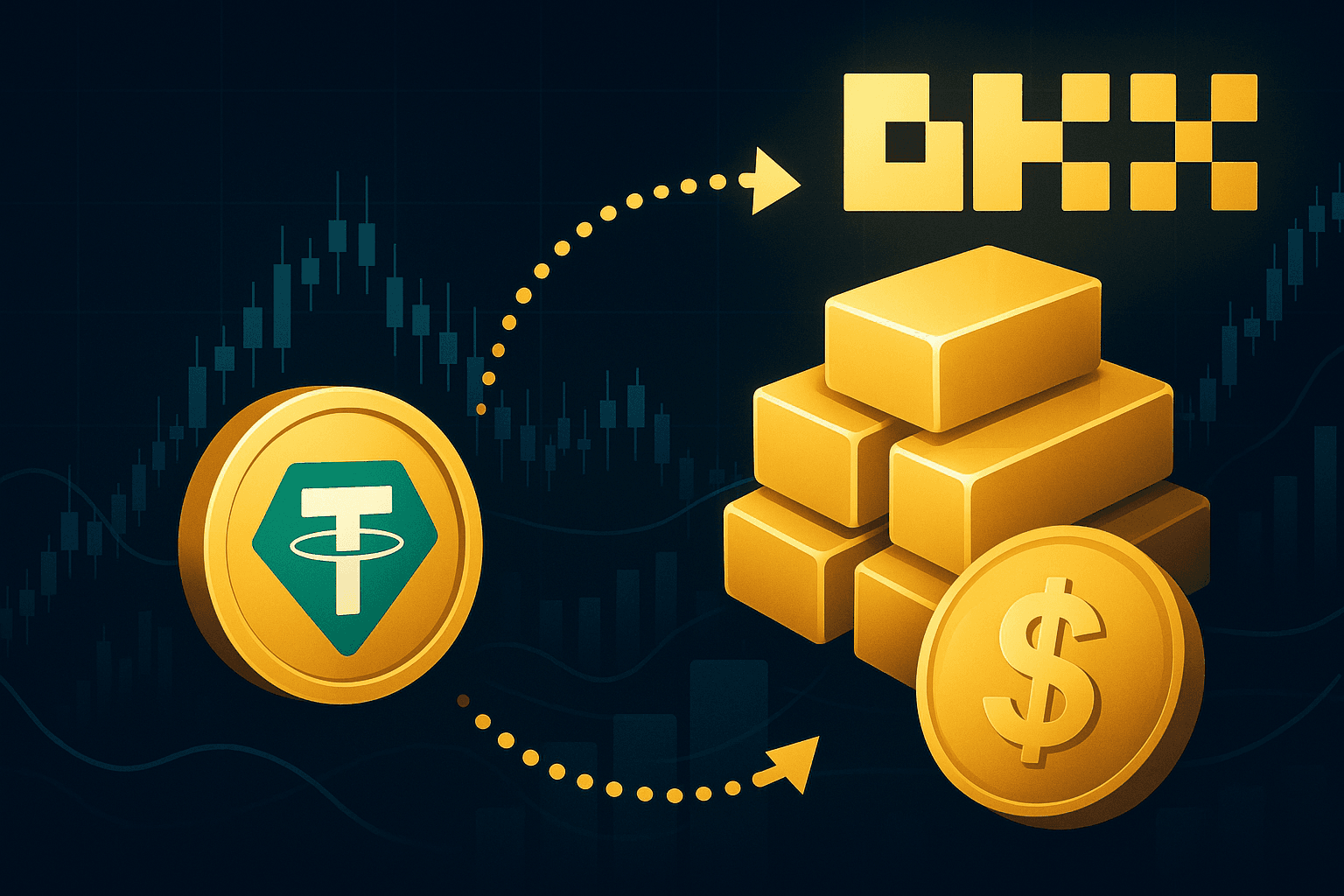 Over $105 Million in USDT Transferred to OKX Exchange