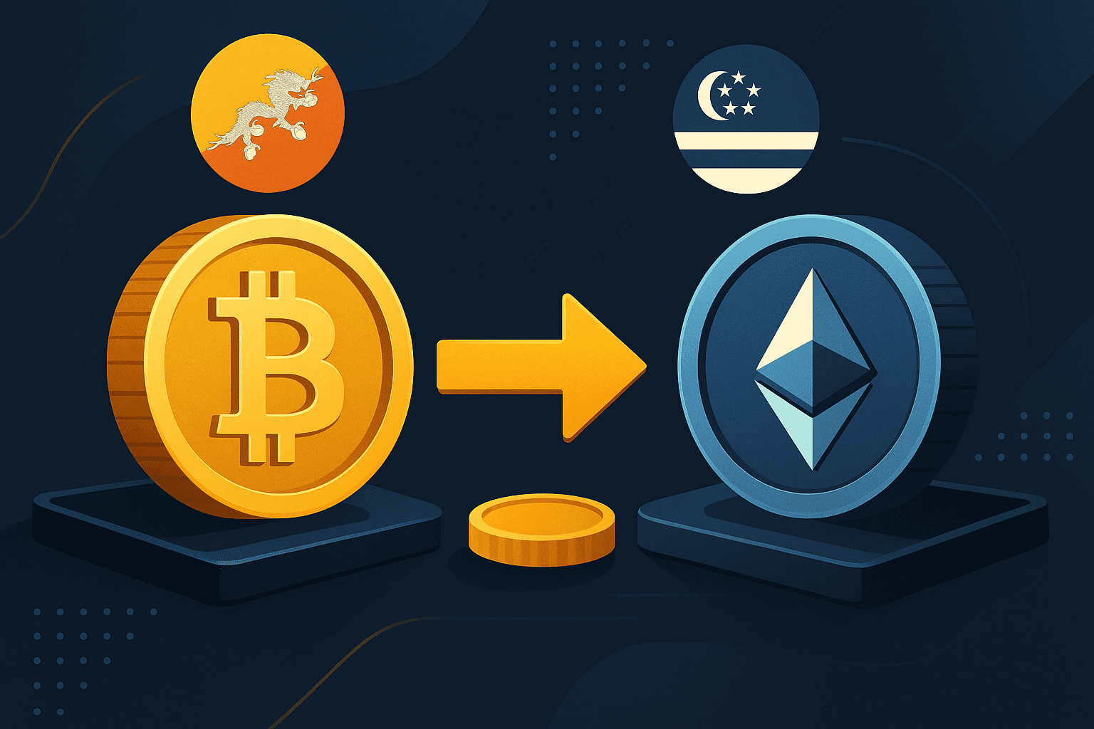 Bhutan Government Transfers 175 ETH to QCP Capital-linked Wallet