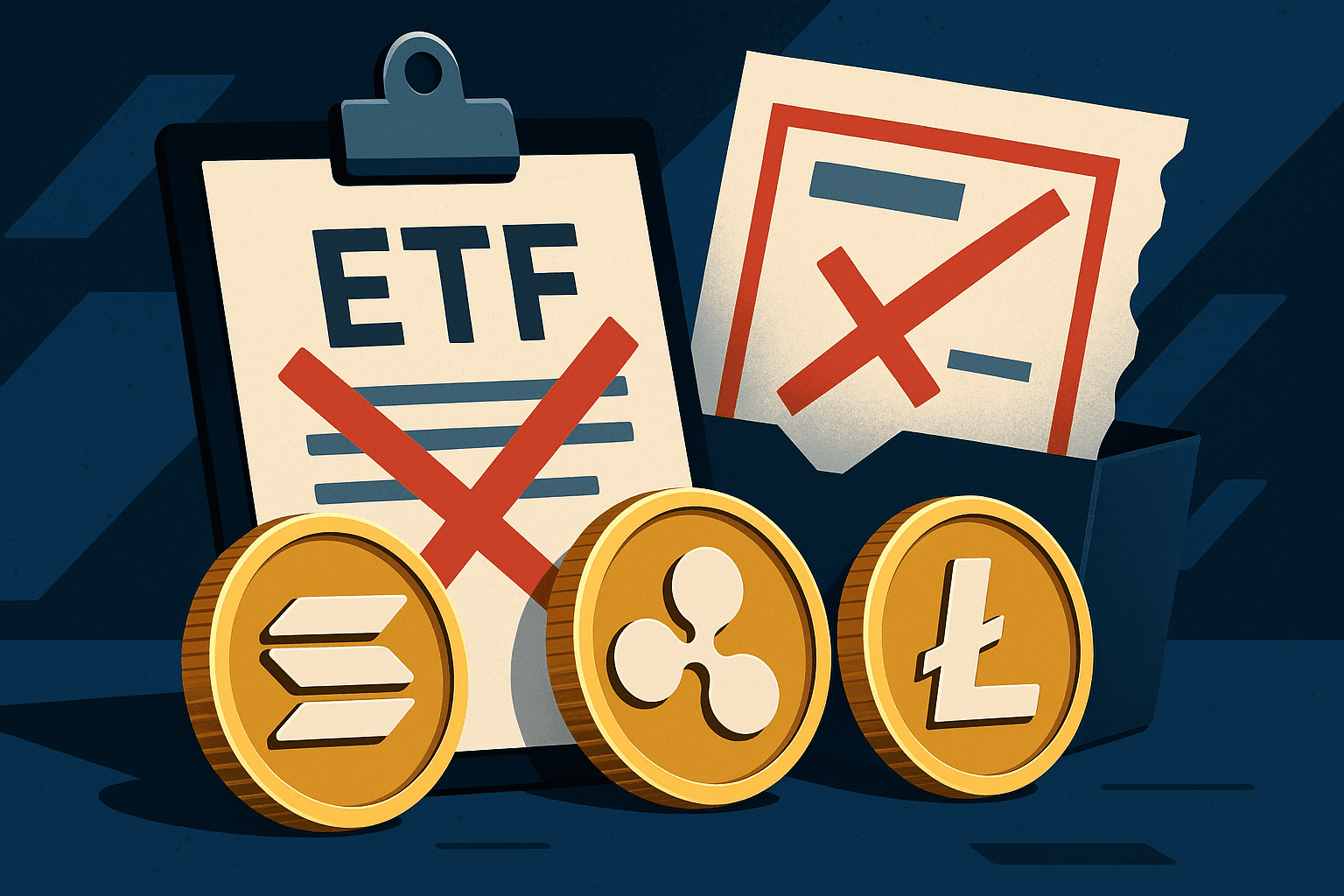 CoinShares Withdraws Filing for Solana, XRP, and Litecoin ETFs in the US