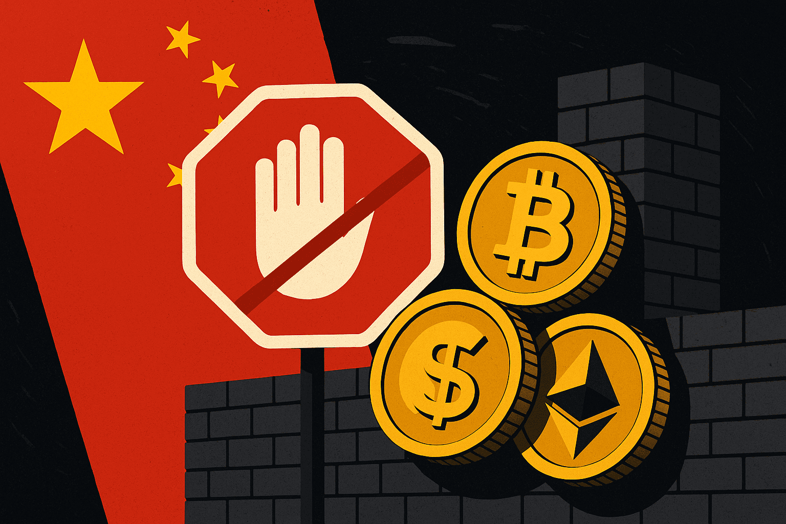 China Reaffirms Ban on Crypto and Stablecoins, Orders Stricter Enforcement