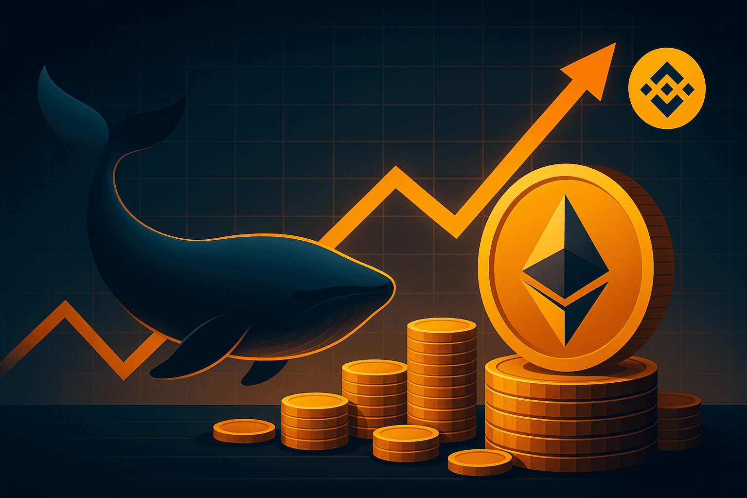 Early Ethereum Whale Moves $15 Million to Binance, $28.69 Million to Kraken